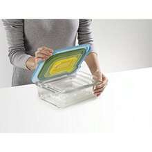 Joseph Joseph Juego de 8 piezas para almacenamiento de vidrio congelador horno microondas lavavajillas multicolor - Multicolor - Ver 7