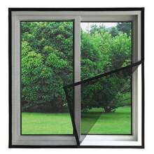 Self-Adhesive Anti-Mosquito Mesh Screen, Breathable Netting For Home Use - Black - View 6