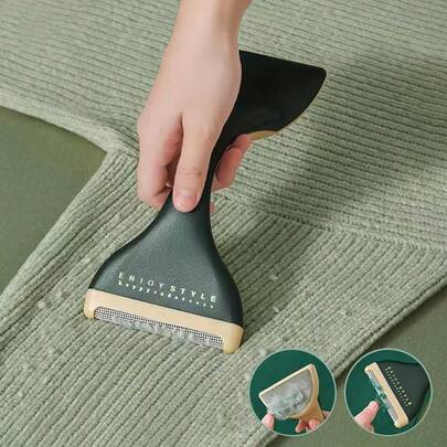 便携式衣物除毛器，可重复使用，旅行专用，用于去除衣物、羊毛制品和家具上的绒毛、宠物毛发和灰尘。