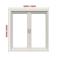 Màn chống muỗi mùa hè mới, thiết kế khóa kéo đôi màu trắng, màn cửa sổ tự dính cho phòng ngủ, ban công, dễ dàng lắp đặt. - trắng - Xem 77
