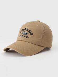1pc Women's Casual Baseball Cap, Polyester Fiber, Versatile For Daily And Outdoor Use,Summer,Beach,Hat - Multicolor - View 2