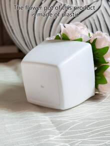 1pc 4.3 Inch Artificial Mini Rose Plant, Suitable For Home, Living Room, Bedroom, Wedding, Birthday Party, Desktop Decor, Cute Decorative Gift - Multicolor - View 6