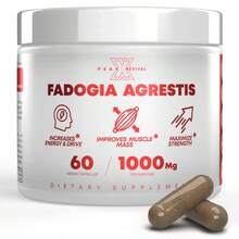 Miriyalyad Peak Revival-X Fadogia Agrestis 1000mg – Natural Testosterone Support For Men | Muscle Growth, Strength & Energy | Vegan Capsules - 1件 - 查看 8
