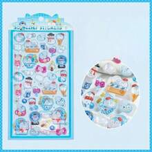 Serie de fiesta de dulces de caramelo Serie 3D Pegatinas con relieve lindo DIY Cuaderno Estuche para teléfono móvil Marco de fotos Álbum de fotos Tarjeta - color - Ver 15