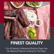 Peach Butcher Paper Roll – Meat Smoking Wrapping Paper 45cm X 1500cm - Brown - View 5
