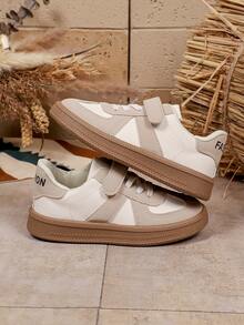 Kids Fashion Casual Sports Sneakers For Boys And Girls - Beige - View 3