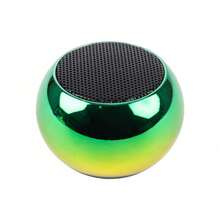 Mini Portable Bluetooth Speaker, Mini Version, Fluorescent Gradient, USB Rechargeable, With Lanyard - View 7