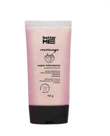 SUPER HIDRATANTE CORPORAL E FACIAL MORANGO BETTER ME - Hyaluronic Acid - Visão 2
