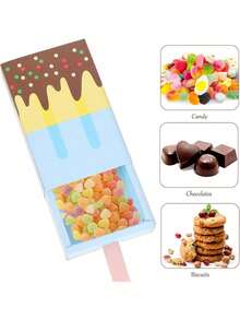 10个/套创意冰淇淋糖果盒，抽屉式派对礼品盒 - 查看 2