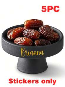 1/3/5pcs, Custom Name Stickers, Wedding Stickers, Personalized Water Bottle Stickers, Custom Crystal Label Stickers, Customizable Thank-You Stickers, Business Label Stickers, Logo Stickers, Gift Box Stickers, Laptop Stickers, Book Stickers, Plate Stickers, Gold Stickers - Multicolor - View 22