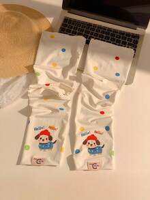 Cute Cartoon UV Protection Arm Sleeves, Loose Fit Summer Cycling Sun Block Arm Warmers, Fashionable Outdoor Sun Shielding Arm Covers For Women - Sun Protection Sleeves - View 14