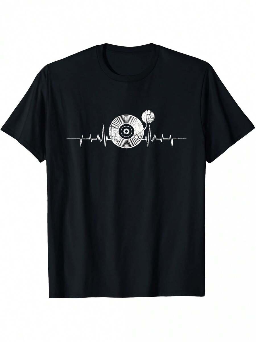 Men T-Shirts - Black - View 1