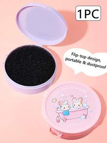 2pcs/1pc Makeup Brush Dry Cleaning Sponge Box, Quick Cleaning Of Brush Residue Without Water, Brush-Friendly, Soft & Portable, Reusable, Gift, Travel, Economical Item, Travel Essential - Multicolor - View 9