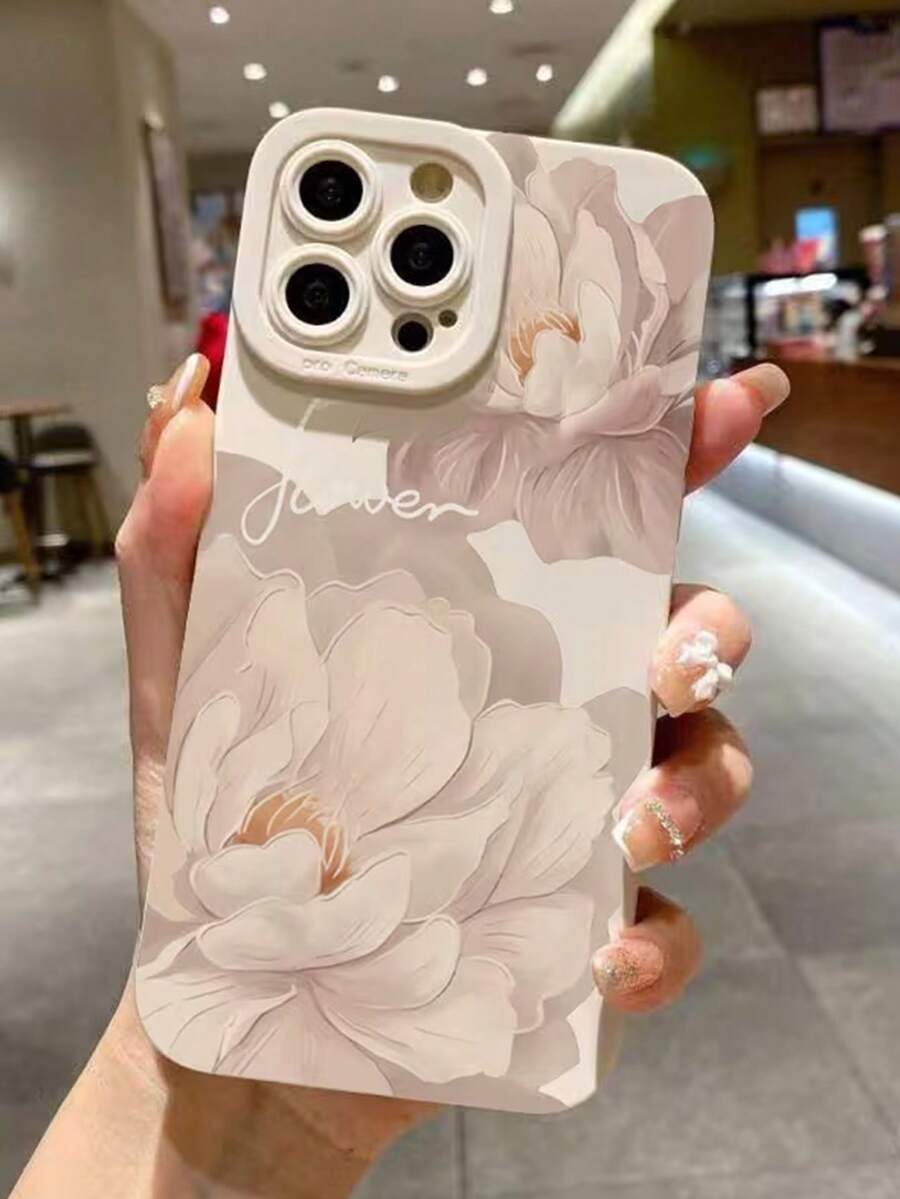 1个加厚防摔花卉图案手机壳，兼容 16/11/16 Pro/16 Plus/16 Pro Max/16 e/15 Pro Max/13/14/12/XS/XR/7G/8P、Galaxy S25/S25 Plus/S25 Ultra/A16/A36/A26/A56/A50/A12/A32/A52/A72/A51/A21 S/A13/A14/S24/S24 Plus/S24 Ultra、S22/A52/A53/A54/A55、11/12 Pro/12/12 X/13 Pro/14 Pro/15 Pro、10/9/Note9/12c/Note11 Pro/Note8 Pro，国际版，不适用于国内版 - 彩色 - 查看 1