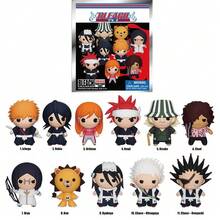 Viz Media 1个官方授权的《死神》3D PVC盲盒钥匙扣，随机包含黑崎一护和朽木露琪亚动漫桌面摆件，适合派对、生日、圣诞节等场合。 - 彩色 - 查看 9