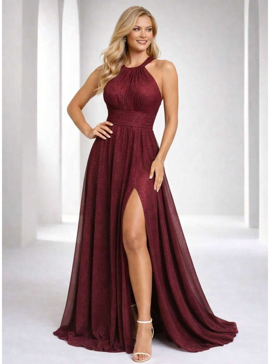 Women Dresses - Gỗ đỏ - Xem 1