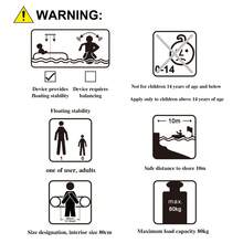 Flotadores inflables de PVC con estampado de limón y sandía, perfectos para fiestas de verano en la playa y la piscina - Multicolor - Ver 9