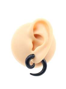 2 件装 6mm 8mm 彩虹亚克力假耳扩耳钉螺旋耳洞扩耳器耳扩扩器耳钉穿刺饰品 - 擴耳器 - 查看 6