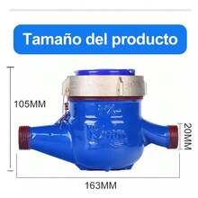 Medidor De Agua Potable Medidor De Agua 1/2 Chorro Único - A - Ver 3