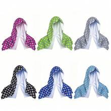 Khăn tắm mát mẻ họa tiết bóng đá, khăn quàng cổ thoáng khí có nút cài, khăn trùm đầu, khăn chống nắng thoáng khí. - Nhiều màu - Xem 3
