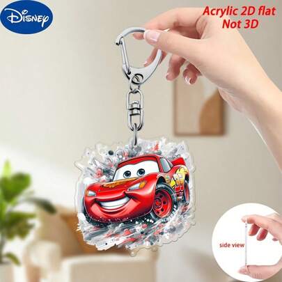 1 pieza Llavero de acrílico con diseño de rayo, llavero de acrílico plano con diseño de dibujos animados, adecuado para mochilas, llaves de coche, gran regalo para volver a la escuela, Halloween, fiestas, vacaciones y decoración del hogar