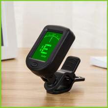 Miwayer Clip-On Guitar Tuner, Electronic Tuner, LED Display / For Bass, Ukulele, Violin, Mandolin, All MPCM Instruments - Color Screen Washer - View 7