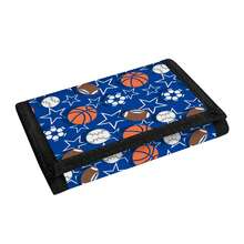 Football Style Printed Tri-Fold Wallet, Ideal Gift Choice - Multicolor - View 8