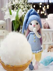 High-Quality White Polyester Fiber Filling - Suitable For Stuffing Plush Toys, Pillows, Quilts And Pads - 5A - View 5