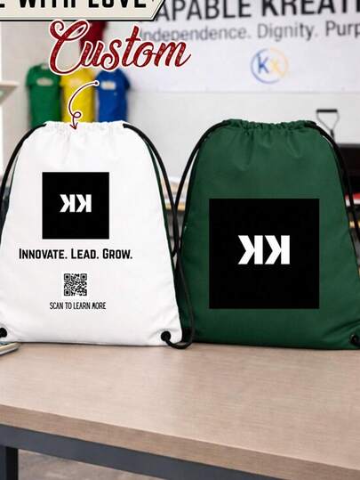 Personalized Initials Tennis Travel Bag - Custom Drawstring Bag - Polyester Gym Backpack, Suitable For Sports Teams, Students, Travel, And Corporate Travel Tote Bag, Unisex, Sporty Racket Weekend Travel Bag Gift. Personalized Tennis Travel Bag, Can Be Customized With Initials And Printed Patterns, Suitable For Both Men And Women.