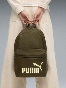 Balo thể thao du lịch thường ngày Puma Unisex có khóa kéo dung tích lớn in chữ 091164-21 - Màu xanh đậm - Xem 2
