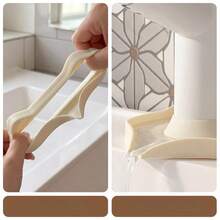 1pc Silicone Faucet Splash Guard, Anti-Drip, Anti-Backflow, Cartoon Design Leak-Proof Mat - A - View 8