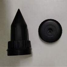 2个装洒水器钥匙隐藏器 - 逼真的钥匙隐藏容器（隐藏锥+盖子），钥匙防盗收纳 - 户外花园草坪防水钥匙安全盒，易于插入花园草坪地下，防水防腐蚀 - B - 查看 3