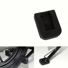 1pc Motorcycle Footrest, Universal Motorcycle Kickstand Pad, With Protective Floor Mat, Durable Rubber, Enlarged Base Side Support Kickstand, Suitable For Street Bikes And Electric Vehicles With Anti-Slip Design, Grip And Comfortable Riding Experience, Extended Pad Support Motorcycle Accessories, Improved Vehicle Stability, Fashionable Motorcycle Accessory, High-Quality Rubber - Multicolor - View 4