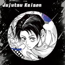 Jujutsu Kaisen 1枚五条悟、夏油、惠、宿傩、东治、悠太双面珐琅徽章，动漫周边，情侣装饰，学生背包装饰，包包挂饰，送朋友的礼物，动漫情侣装扮，万圣节，节日礼物，角色扮演 - 多色 - 查看 12