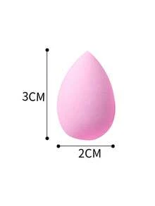 3cm Mini Makeup Sponges, 10/20/30/50pcs, Multi-Color Makeup Sponge Sponges, Latex-Free Dry & Wet Foundation Makeup Sponges, Suitable For All Skin Types - Pink - View 7