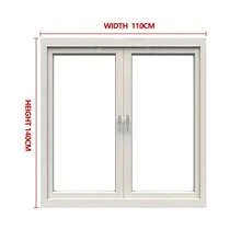 Màn chống muỗi mùa hè mới, thiết kế khóa kéo đôi màu trắng, màn cửa sổ tự dính cho phòng ngủ, ban công, dễ dàng lắp đặt. - trắng - Xem 22