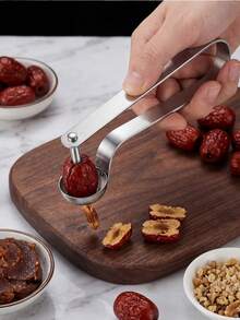 Cherry Pitter, Olive Pitter, Stainless Steel, Lightweight Fruit Pitter. - Multicolor - View 10