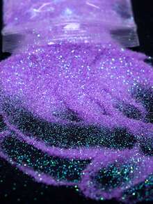 6袋（10克/袋）彩虹糖果光泽指甲粉 美甲配件 激光闪粉凝胶指甲油 全息闪光颜料 DIY 女士沙龙美甲饰品、美甲宝石、美甲艺术用品 - 彩色 - 查看 4