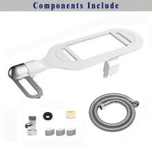 Bidet Attachment For Toilet Non-Electric Dual Nozzle Hygienic Bidets, Self Cleaning And AdjustableWater Pressure Toilet Bidet For Frontal And Rear Wash Home Bathroom Decor - A - View 9