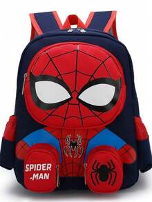 Marvel 可爱蜘蛛侠卡通印花小背包单肩包，轻便圣诞礼物，送给家人和朋友 - 彩色 - 查看 7