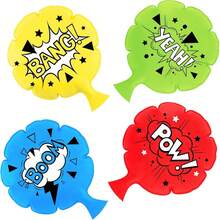 Juego de 4 cojines inflables de aproximadamente 17,8 cm (7 pulgadas), perfectos para bromas de adultos, imitando sonidos de flatulencias, el regalo preferido para el Día de los Inocentes - Multicolor - Ver 9