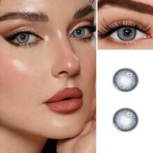 15 Color Of Colored Contact 1enses, Offering A Variety Of Color Options. Equipped With A Contact 1ens Case And Wearing Tool, Suitable For Year-Round Use, Can Be Used For Eye Makeup, Role-Playing, Holiday Event Dressing, Halloween Costume Role-Playing, Etc - 彩色 - 查看 8