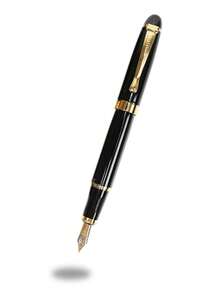 A Pen Light Luxury Fashion Water Neutral Pen/Luxury Black Business Office Pen Fine 0.5mm/Smooth Writing/Male And Female Professional Executive/Refilling/Student Writing Pen/Fine Gift Pen - Ballpoint Pen - View 9
