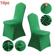 Waterproof Spandex Chair Covers, Elastic Dining Chair Slipcovers, Removable & Washable Polyester Outdoor Chair Covers, Suitable For Party, Banquet, Wedding Events, Hotel (Multiple Classic Colors), Multi-Functional Elastic Polyester Spandex Chair Covers For Dining, Party, Wedding, Banquet And Other Occasions - one-size - View 42