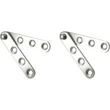 4pcs Stainless Steel 360 Degree Rotatable Positioning Concealed Cabinet Door Hinges - 4pcs - View 3