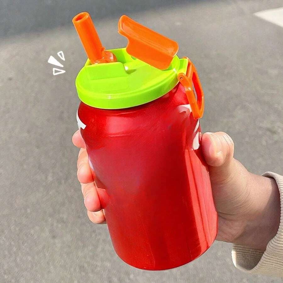 Soda Can Straws Covers, Plastic Craft - Multicolor - View 1