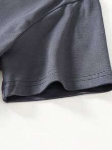 Disney Toy Story - Sheriff Woody Cowboy Pattern Crew Neck Summer T-Shirt, Suitable For Boys And Girls For Holiday Parties, Dinners, Outdoor Activities, Travel, And As A Gift For Children Visiting Disneyland. - 灰色 - 查看 4