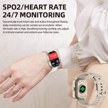 LIGE New Smart Watch With 700mAh Large Battery Capacity, GPS Tracking, Waterproof, Multiple Sports Modes, Call Reminder, Activity Tracking, Weather Forecast, Music Playback, Multi-Function Sports Smart Watch For Men And Women - View 4