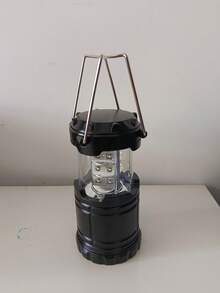 1个便携式多功能露营灯，应急灯，帐篷灯，户外照明灯，家用应急灯，可伸缩，便携，适合户外露营、旅行、探险，使用3节AAA电池供电 - 彩色 - 查看 12