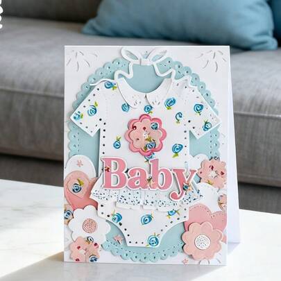 Creative Clothes Dies, DIY Scrapbooking Album And Embossing Stencil, Greeting Card Making Tool, Card Paper Cutting Crafts,Gift Card Making Template Die Cuts.